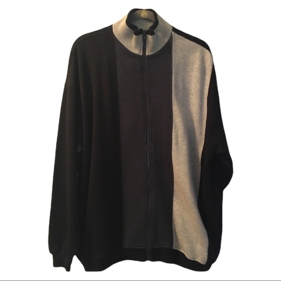 Vintage Safe Harbor Sportswear  Mens Full Zip Sweatshirt Jacket XL - Picture 1 of 3